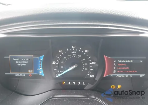 2019 Ford Fusion Hybrid Titanium z USA, uszkodzony, nr VIN 3FA6P0RU4KR202960